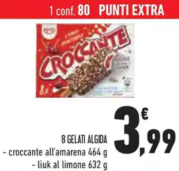 Conad Superstore 8 Gelati algida offerta