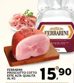 Extra Supermercati Ferrarini prosciutto cotto effe alta qualità offerta