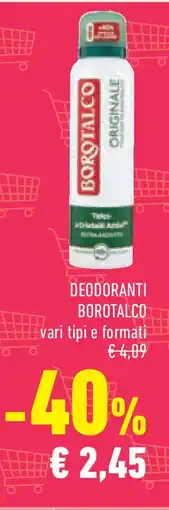 Conad Superstore Deodoranti BOROTALCO offerta