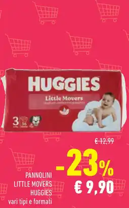 Conad Superstore Pannolini little movers HUGGIES offerta