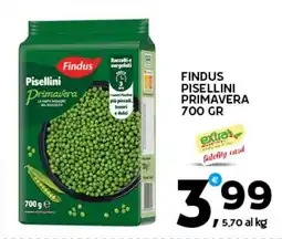 Extra Supermercati Findus pisellini primavera offerta