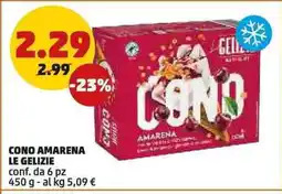 PENNY Cono amarena le gelizie conf. da pz offerta