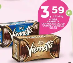 Extra Supermercati Algida viennetta cappuccino/salted caramel/vaniglia offerta