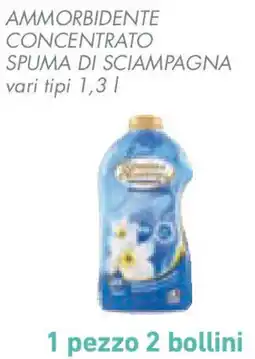 Conad Superstore Ammorbidente concentrato spuma di sciampagna offerta