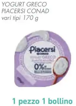 Conad Superstore Yogurt greco piacersi conad offerta