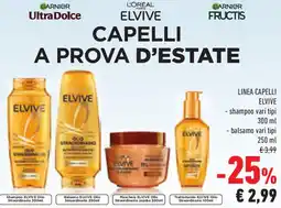 Conad Superstore Linea capelli ELVIVE offerta