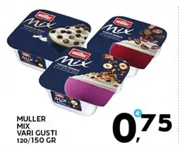 Extra Supermercati Muller mix vari gusti offerta