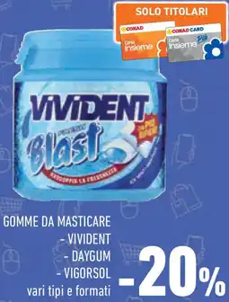 Conad Superstore Gomme da masticare offerta