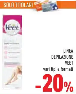 Conad Superstore Linea depilazione veet offerta