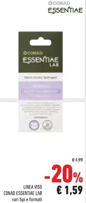 Conad Superstore Linea viso CONAD ESSENTIAE LAB offerta