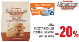 Conad Superstore Linea biscotti frollini conad alimentum offerta