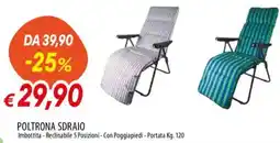 Galassia POLTRONA SDRAIO offerta