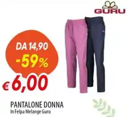Galassia Guru pantalone donna offerta