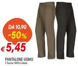 Galassia Pantalone uomo offerta