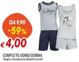 Galassia Completo uomo/donna offerta