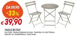Galassia Tavolo bistrot offerta
