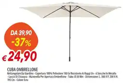 Galassia Cuba ombrellone offerta