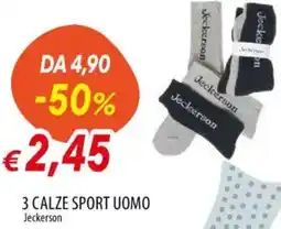 Galassia 3 calze sport uomo offerta