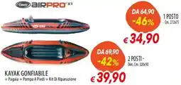 Galassia Kayak gonfiabile offerta