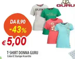 Galassia T-shirt donna guru offerta