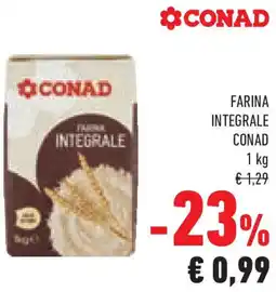 Conad Superstore Farina integrale CONAD offerta