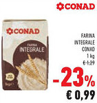 Conad Superstore Farina integrale CONAD offerta