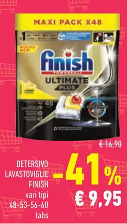 Conad Superstore Detersivo lavastoviglie FINISH offerta