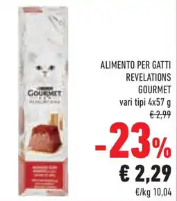 Conad Superstore Alimento per gatti revelations GOURMET offerta