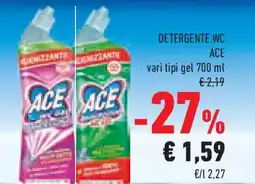 Conad Superstore Detergente wc ACE offerta
