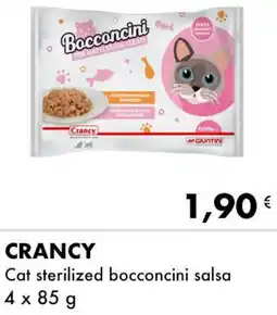 Iper Tosano CRANCY Cat sterilized bocconcini salsa offerta