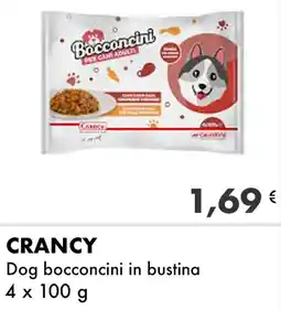 Iper Tosano CRANCY Dog bocconcini in bustina offerta