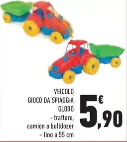 Conad Superstore Veicolo gioco da spiaggia globo offerta