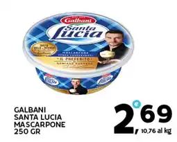 Extra Supermercati Galbani santa lucia mascarpone offerta