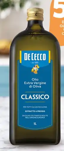Extra Supermercati De cecco olio extra vergine classico offerta