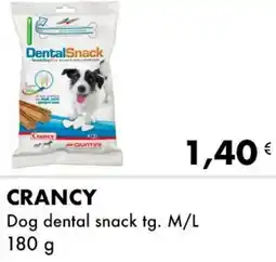 Iper Tosano CRANCY Dog dental snack offerta