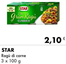 Iper Tosano STAR Ragù di carne offerta
