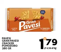 Extra Supermercati Pavesi gran pavesi cracker pomodoro offerta