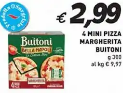 Coal 4 mini pizza margherita BUITONI offerta