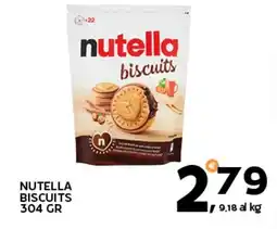 Extra Supermercati Nutella biscuits offerta