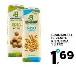 Extra Supermercati Granarolo bevanda riso/soia offerta