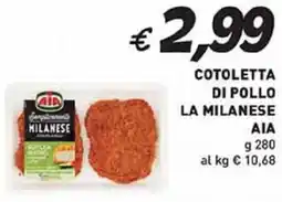 Coal Cotoletta di pollo la milanese AIA offerta