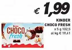 Coal Kinder choco fresh offerta