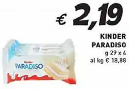 Coal Kinder paradiso offerta