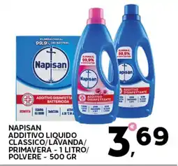 Extra Supermercati Napisan additivo liquido classico/lavanda/ primavera/ polvere offerta