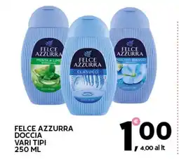 Extra Supermercati Felce azzurra doccia vari tipi offerta