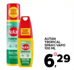 Extra Supermercati Autan tropical spray/vapo offerta