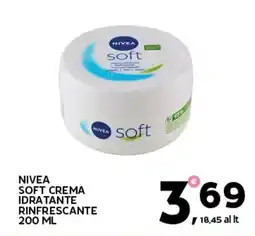 Extra Supermercati Nivea soft crema idratante rinfrescante offerta