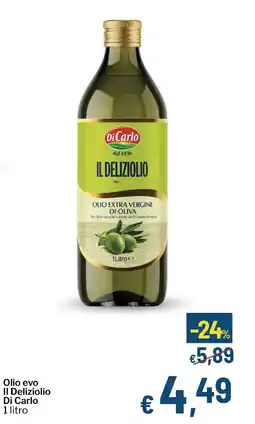 Qui Discount Olio evo Il Deliziolio Di Carlo offerta