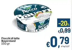 Qui Discount Fiocchi di latte Bayernland offerta