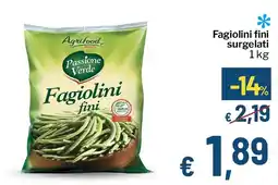 Qui Discount Fagiolini fini surgelati offerta